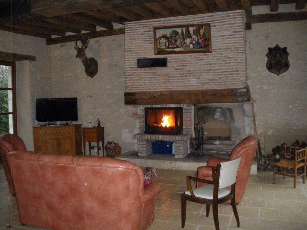 Bed and Breakfast Domaine De La Touche Mosnay Екстер'єр фото